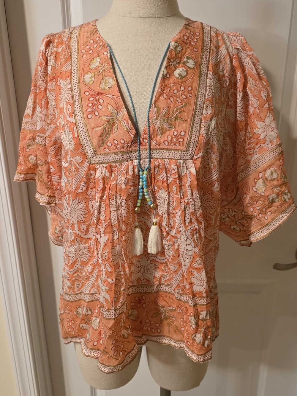 Bell By Alicia Bell Blouse Size Large